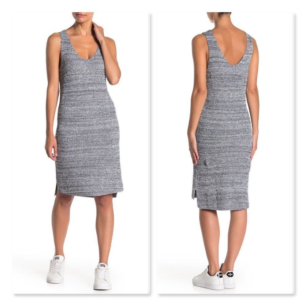 SUSINA Marled Midi Sweater Dress sz XL.